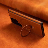 Leather MagSafe Case for Galaxy S26