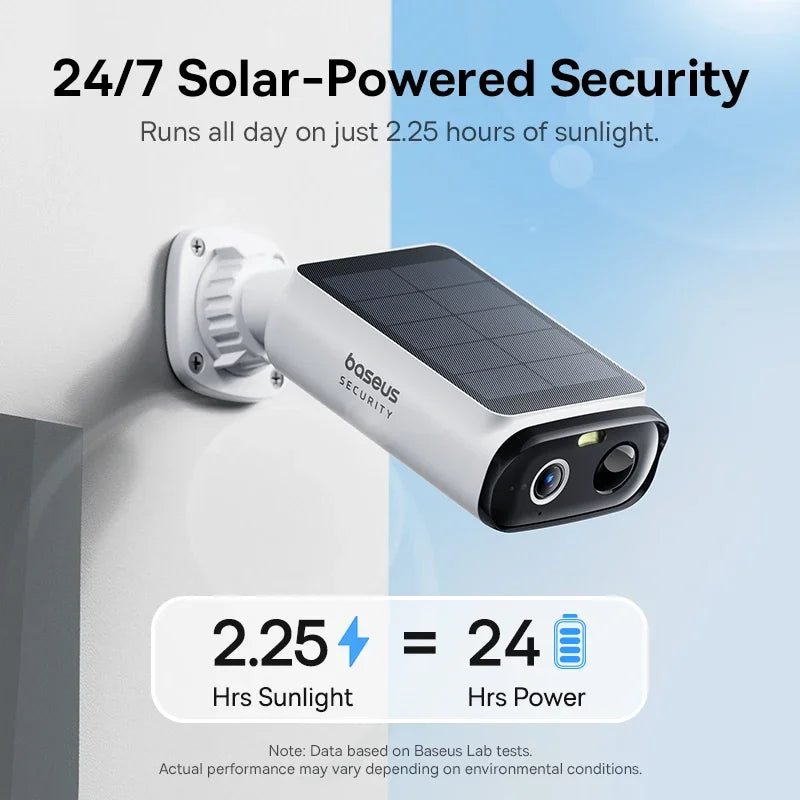 Baseus S1 Lite 2K Solar Security Camera