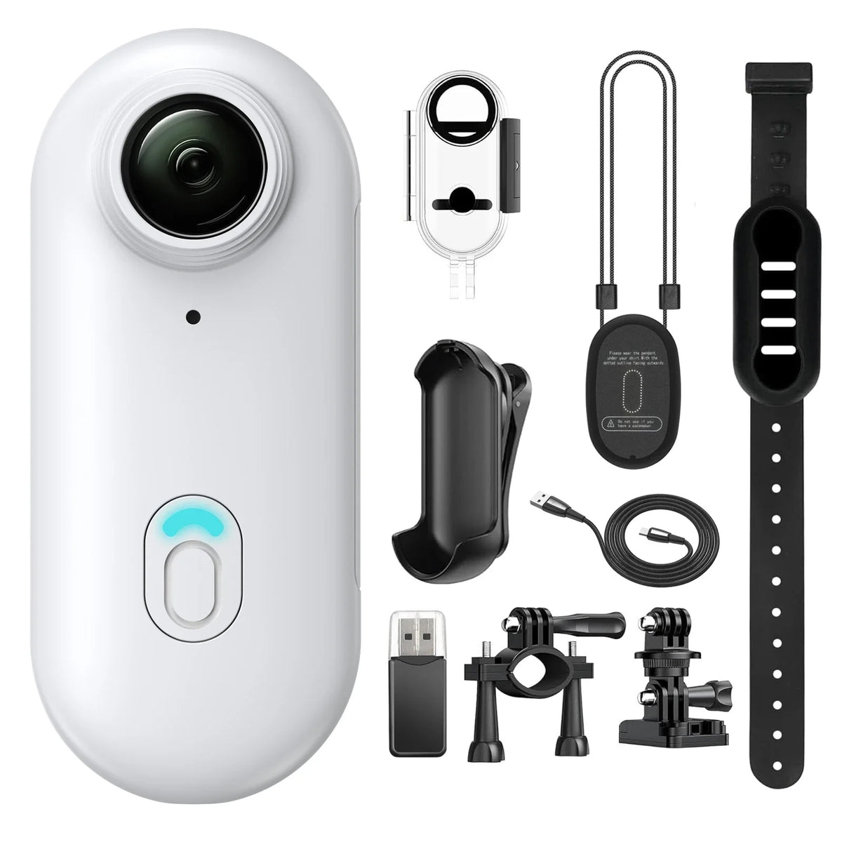 Mini Body Camera with Magnetic Mount