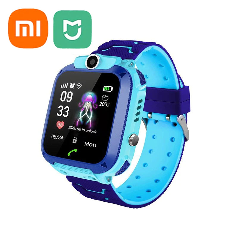 Xiaomi MIJIA Kids 4G Smart Watch SOS GPS Location Sim Card Call Child SmartWatch Camera Waterproof Watch Gift For Ios Android - Maliame Store