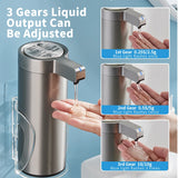 Automatic Soap Dispenser Stainless Steel for Effortless Kitchen Cleanliness