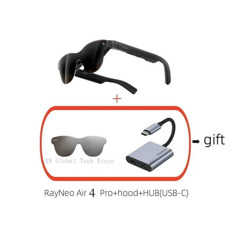 RayNeo Air 4 Pro Smart Glasses - AR, Micro-OLED, 1200 Nits - Maliame Store