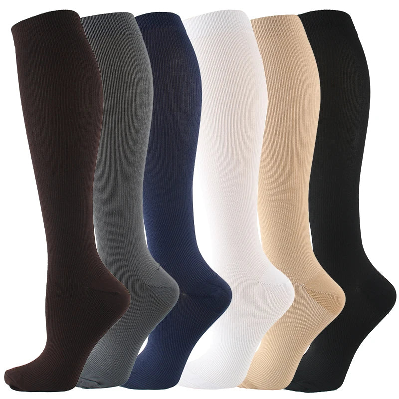 Varicose Veins Compression Socks for Men and Women - Anti-Fatigue Sports Socks for Golf, Rugby, Running, Hiking, Travel, and Driving - Maliame Store