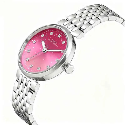 Luxury Women Blue Leather Watch