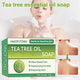 Tea Tree Soap, Soap Bar with Tea Tree Oil, Natural Soaps for Body Skin Cleaning,Gentle Exfoliating Bar Soap