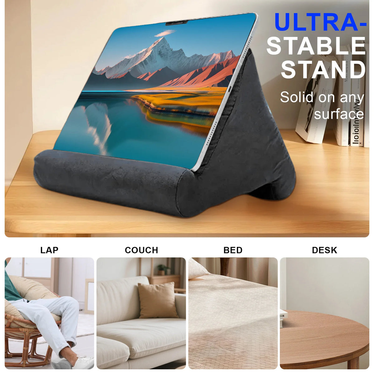 Multi-Angle Tablet Pillow Stand