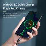 Cable USB C Baseus de 100 W: carga rápida de 5 A para iPhone 16, 15, MacBook, Samsung y Xiaomi