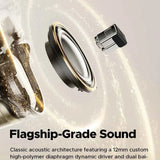 Auriculares SoundPEATS H3 Hybrid de 3 controladores - Auriculares HiFi con cancelación de ruido y cancelación de ruido LDAC