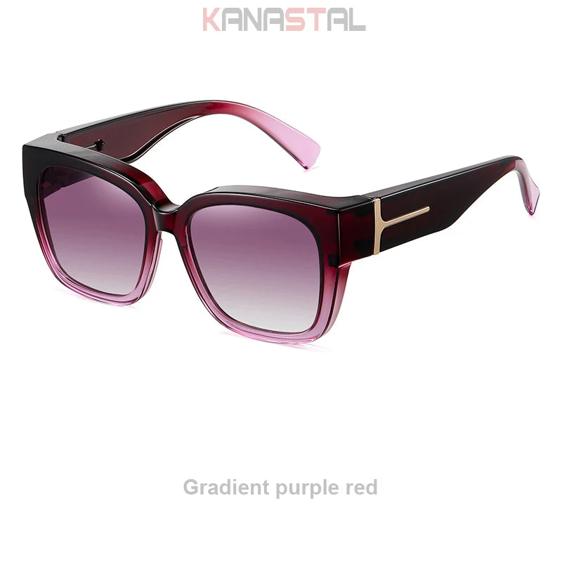 Women Polarized Sunglasses Men Myopia Set Sun Glasses UV400 Ultralight TR90 Eyeglasses Frame Beach Fishing Anti Glare Eyewear - Maliame Store