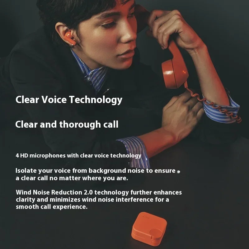 CMF by Nothing Buds 2A In-Ear Wireless Earphone Hi-Res ANC Long Battery Life Fast Charge Low Delay Bluetooth Earbud