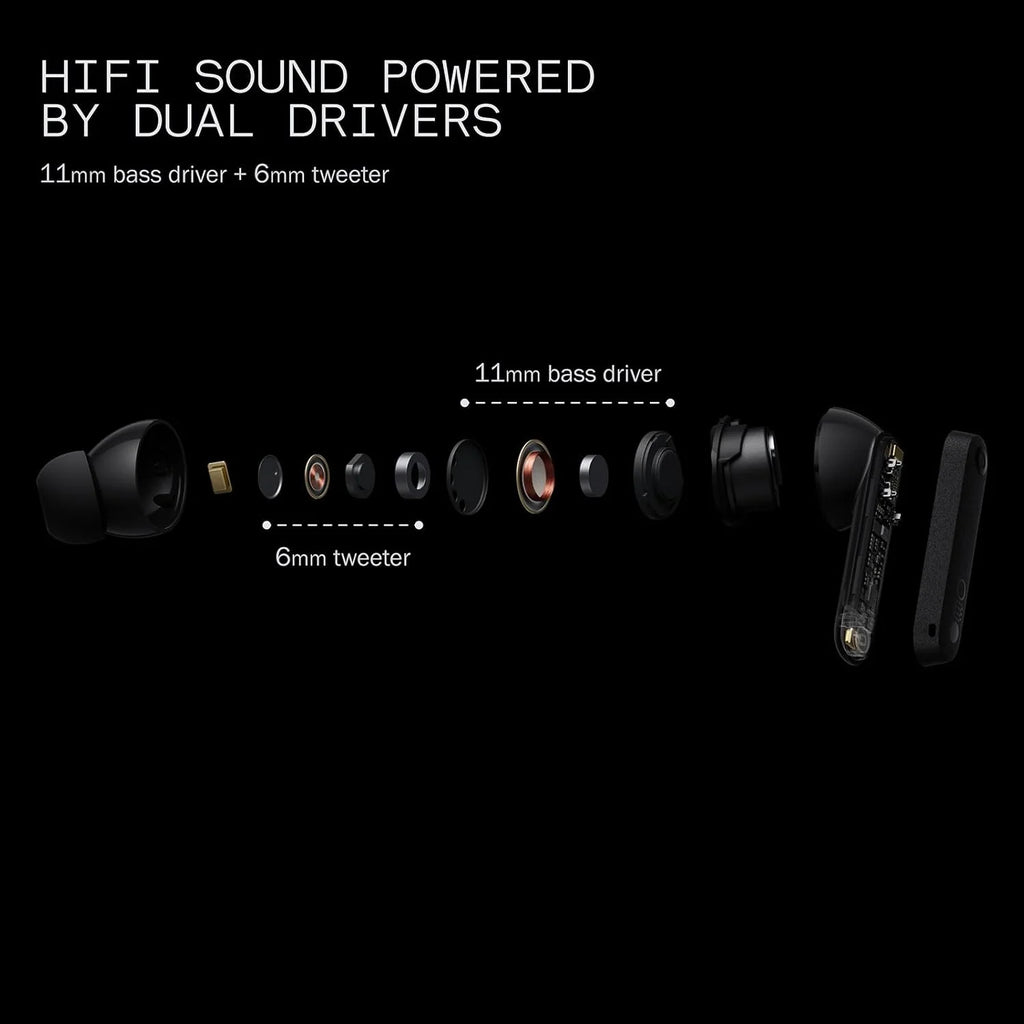CMF by Nothing Buds Pro 2 — Écouteurs TWS | ANC Hybride 50dB | HiFi | Molette Smart | IP55 | Bluetooth 5.3