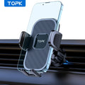 TOPK Car Phone Holder Gravity Stand for iPhone Xiaomi Samsung Car Mobile Support for Dashboard Windshield Air Vent Phone Mount - Maliame Store