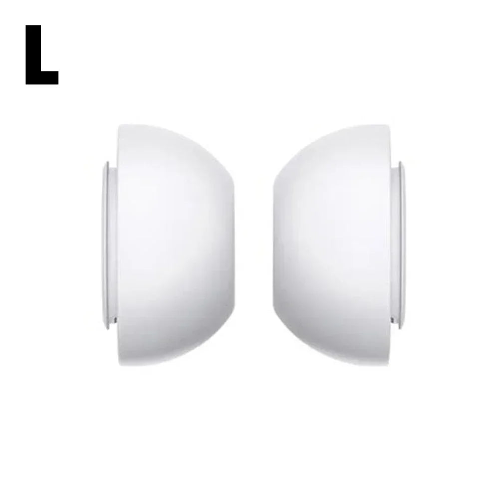 Replacement Eartips For AirPods Pro 1st 2nd Ear Tips Buds Silicone Rubber Eartips Earbuds Cap Gel Accessories XS/S/M/L White - Maliame Store