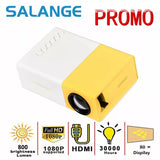 Miniproyector LED Yg300 versión mejorada 