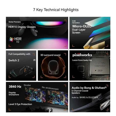 Lunettes de RA RayNeo Air 4 Pro