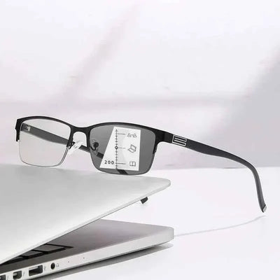 Photochromic Multifocal Glasses for Men