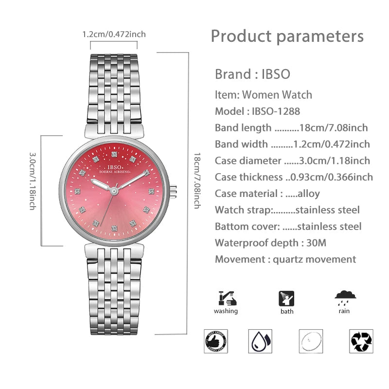 Luxury Women Watches Small Blue Leather Waterproof Fashion Golden Hand Clock Female Gifts New Top Brand Ladies Wristwatch Green