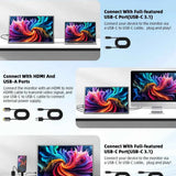 UPERFECT 18.4 inch 4K Portable Gaming Monitor