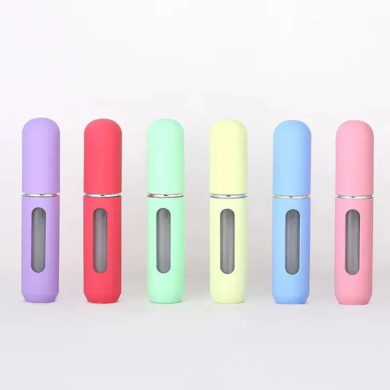 1/5/10PCS 5ml Portable Perfume Atomizer Mini Perfume Bottle Sample Spray Bottling Dispenser Cosmetics Travel Container - Maliame Store