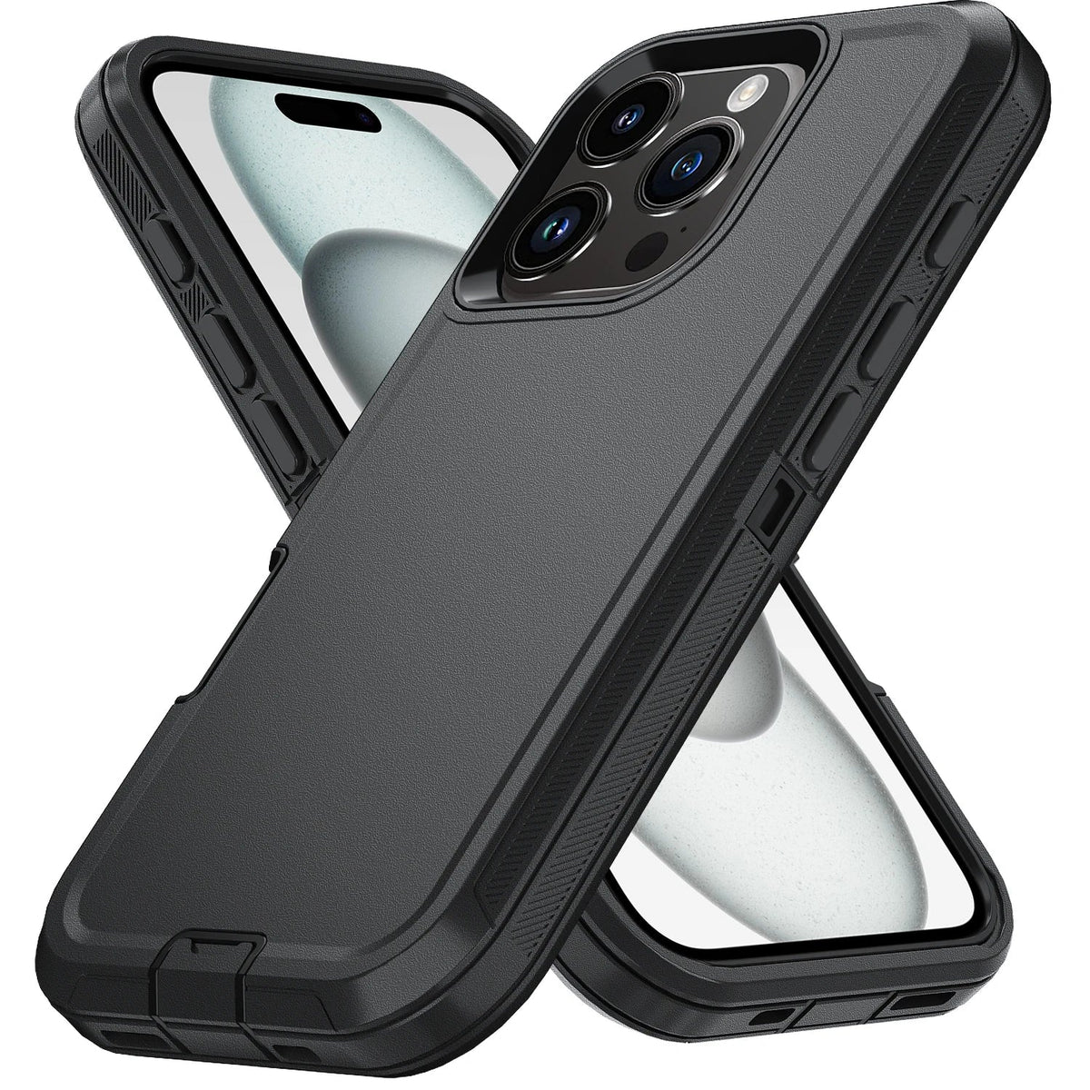 Armor Shockproof Phone Case - Defender Phone 12 13 14 15 Pro Max Cover - Maliame Store