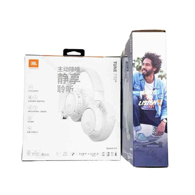 Auriculares JBL Tune 770NC - ANC original Bluetooth 5.3 con actualización de audio LE, 70 horas de duración de la batería, conexión multipunto