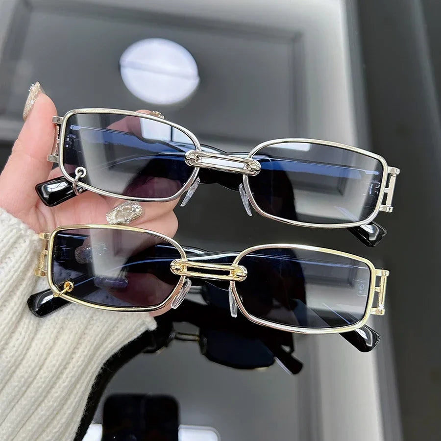 Luxury Square Sunglasses Women Brand Designer Luxury Sun Glasses Female Fashion Vintage Goggle - Maliame Store