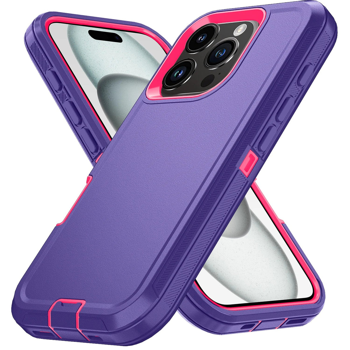 Armor Shockproof Phone Case - Defender Phone 12 13 14 15 Pro Max Cover - Maliame Store