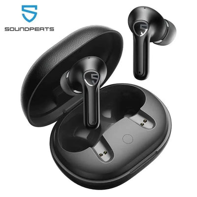 Auriculares inalámbricos SoundPEATS T3 Pro con cancelación activa de ruido, Bluetooth V5.4, 4 micrófonos, controlador de 12 mm y conexión multipunto.