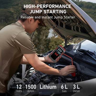 12V 2-in-1 car jump starter