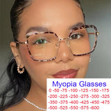 Luxury Myopia Glasses for Women