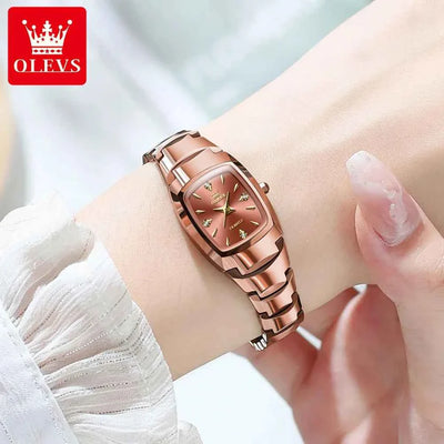 Montre OLEVS 7006 Or rose pour femme