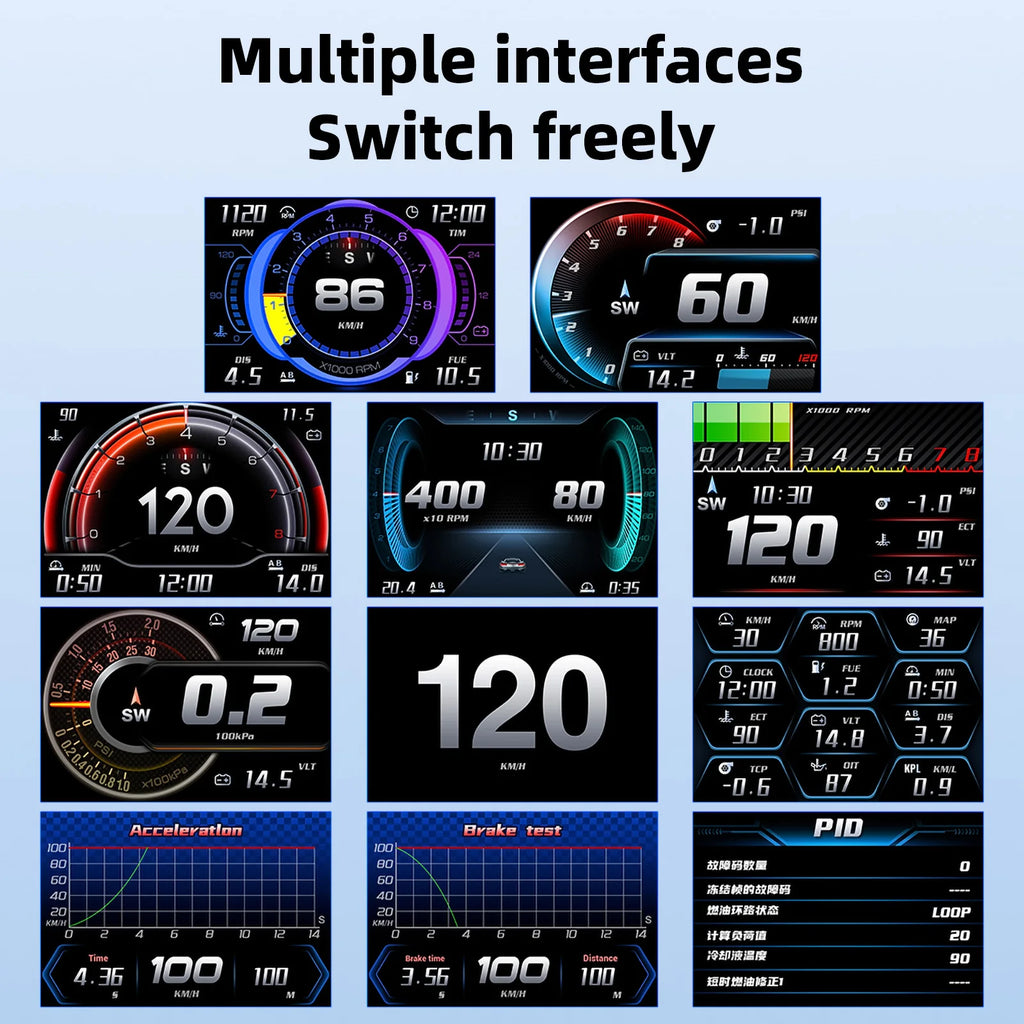 P27 OBD2 & GPS Head-Up Display