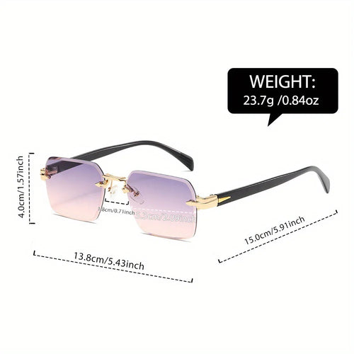 Fashion Frameless Sunglasses - Maliame