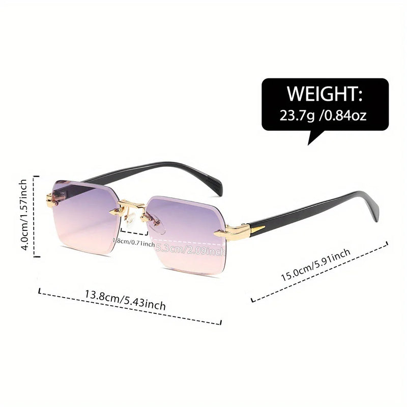Fashion Frameless Sunglasses