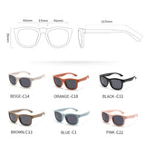 Lunettes de soleil polarisées souples pour bébé