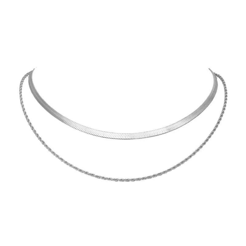 2024 New Cross Pendant Necklace for Men Women Minimalist Gold Color Jewelry Male Female Necklaces Chokers Gifts - Maliame Store