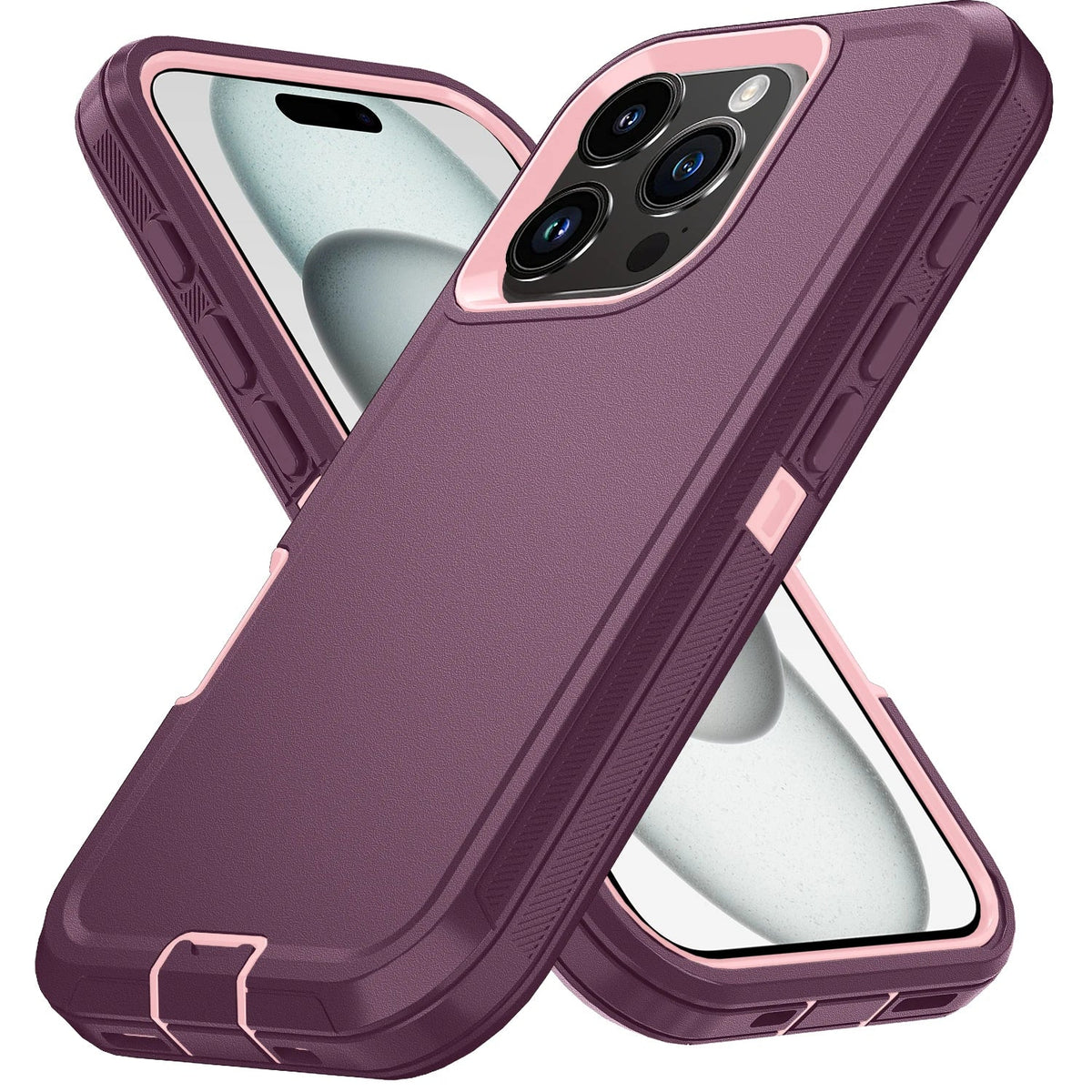 Armor Shockproof Phone Case - Defender Phone 12 13 14 15 Pro Max Cover - Maliame Store
