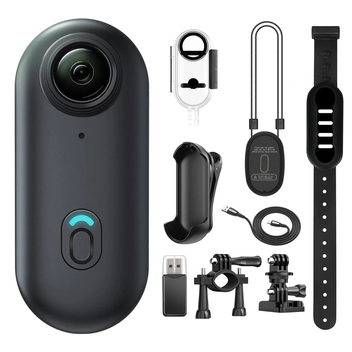 Mini Body Camera with Magnetic Mount