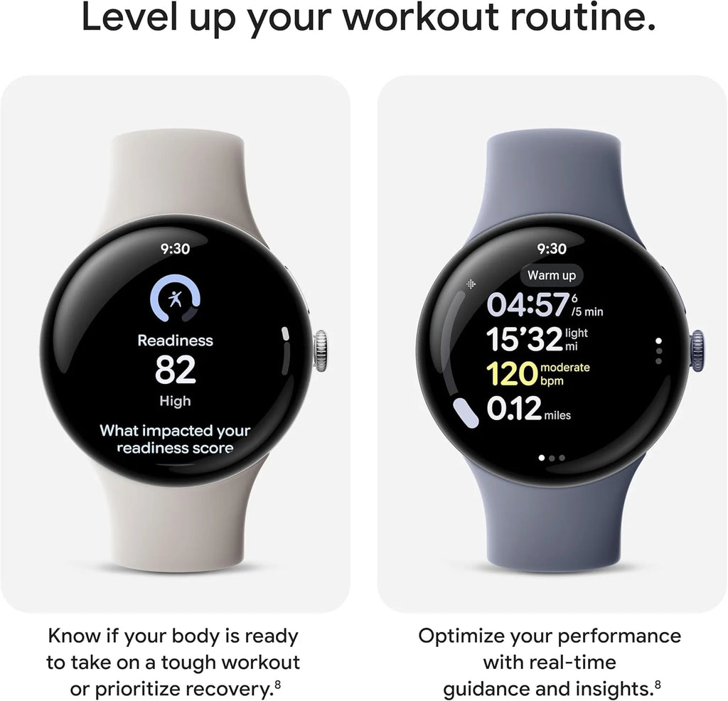 Nouvelle Google Pixel Watch 4 – WiFi/LTE | 41mm & 45mm | Qualcomm SW5 Gen 2 | Écran AMOLED | Montre Connectée