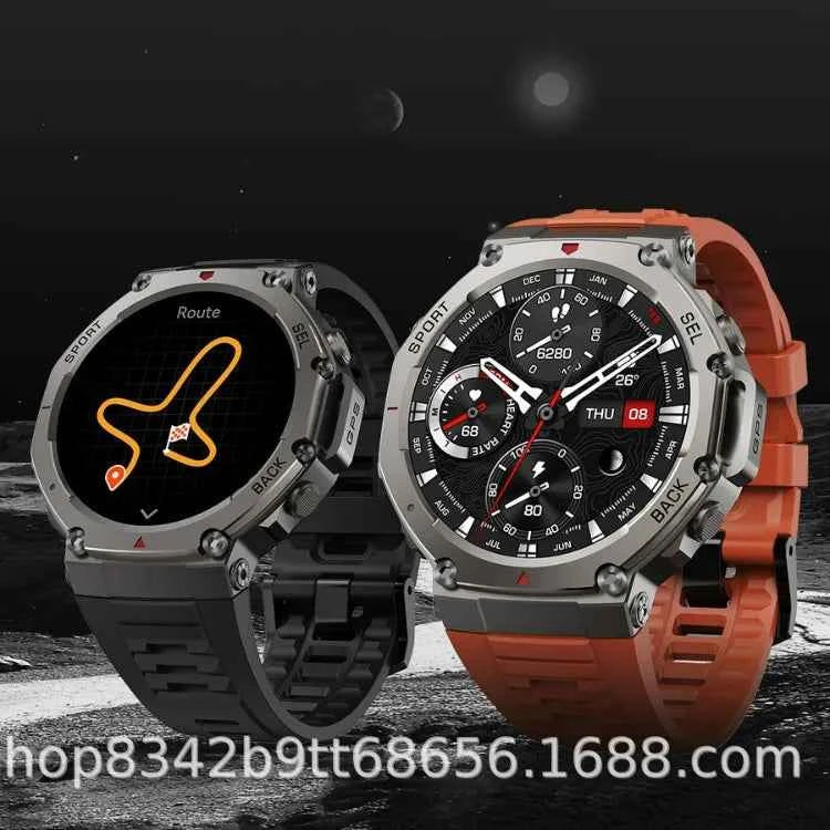 T-Rex 3 Ultra GPS Smart Watch Military Sport Smartwatch Men New For Xiaomi 5ATM Waterproof Built-in Dual-band GNSS Compass - Maliame Store