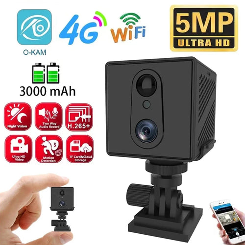 5MP 4G SIM Card Mini Camera - Maliame