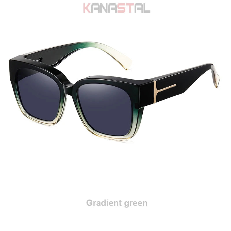 Women Polarized Sunglasses Men Myopia Set Sun Glasses UV400 Ultralight TR90 Eyeglasses Frame Beach Fishing Anti Glare Eyewear - Maliame Store