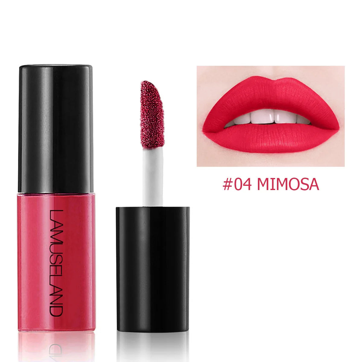 Mini 12 Colors Liquid Lip Gloss Waterproof Non-stick 24 Hours Long Lasting Velvet Matte Lipstick Lip Gloss Cosmetic Makeup Care - Maliame Store