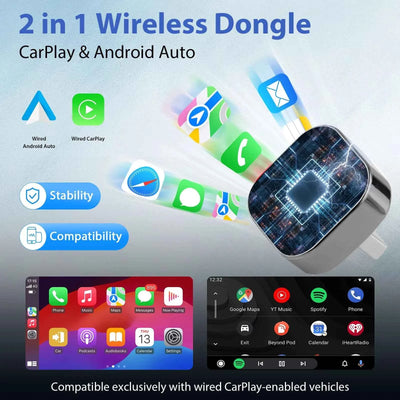 Wireless CarPlay Android Auto Smart Box