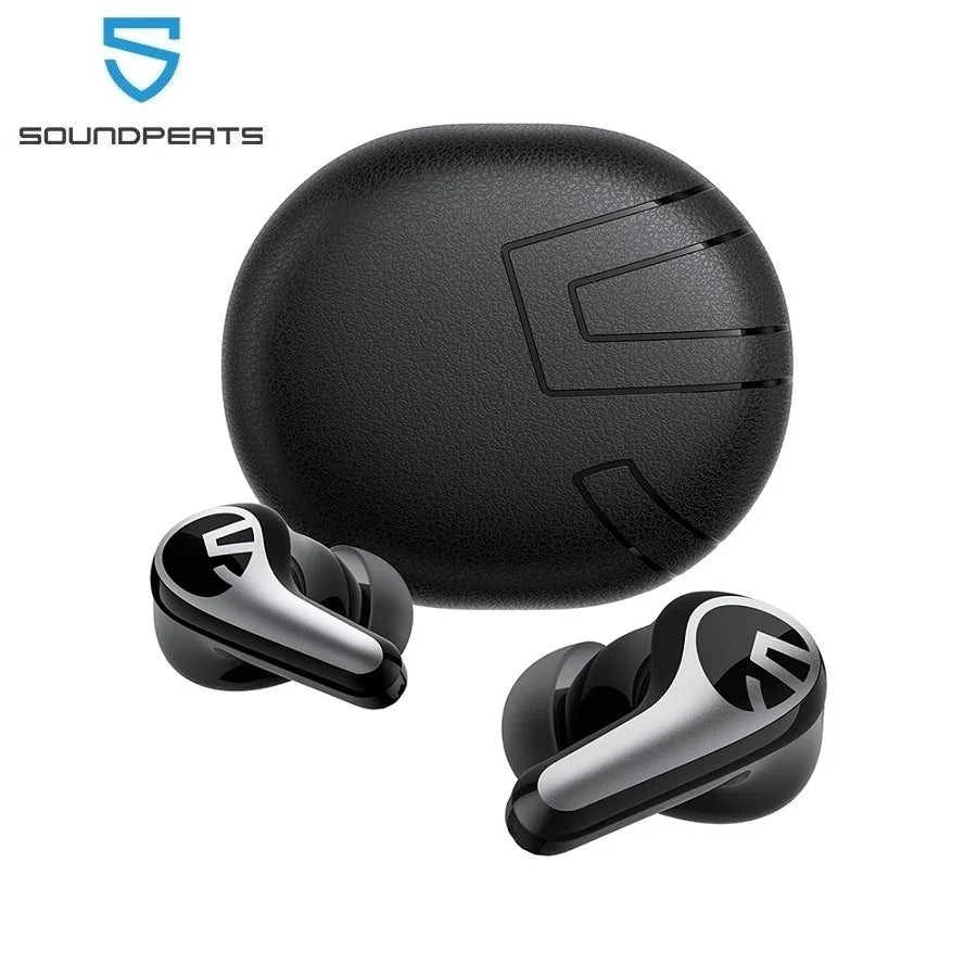 Écouteurs sans fil SOUNDPEATS C30 – ANC hybride -52 dB Casque Bluetooth 6.0 Audio LDAC haute résolution, 6 micros ENC, charge rapide, IP54