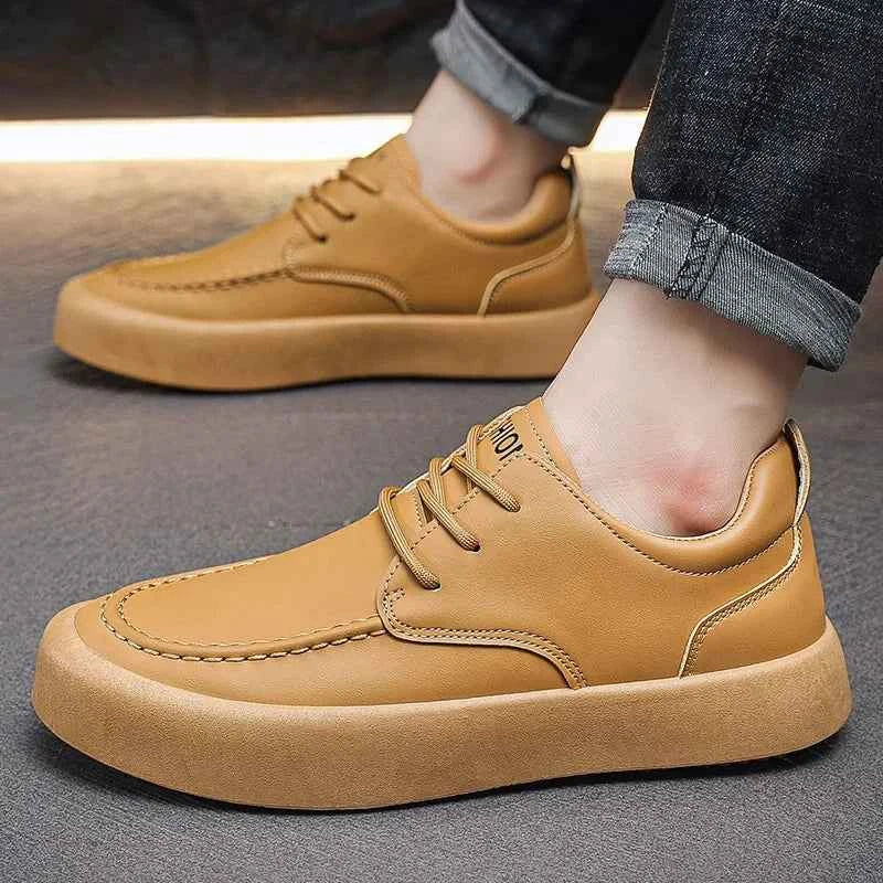Men Shoes Luxury Platform Casual Sneakers Men Fashion Non Slip Running Shoes Outdoor High Quality Men Walking Shoe tenis hombres