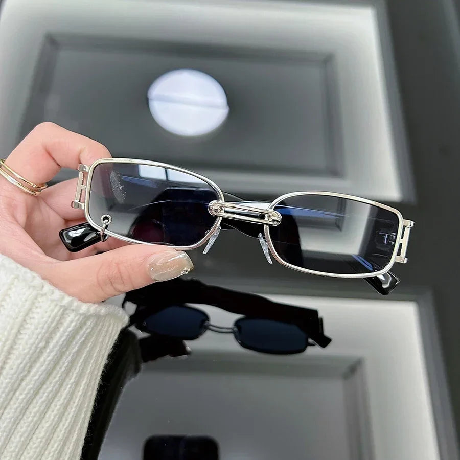 Luxury Square Sunglasses Women Brand Designer Luxury Sun Glasses Female Fashion Vintage Goggle - Maliame Store