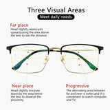Lunettes de lecture multifocales progressives