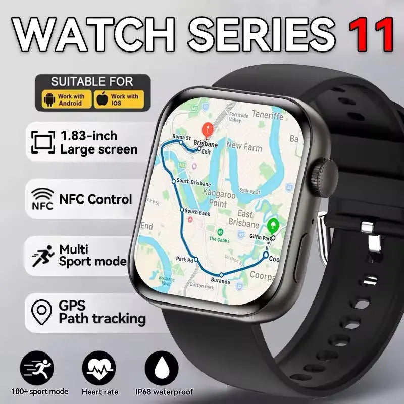 Montre connectée GPS AMOLED