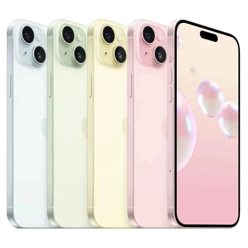 Apple iphone 15 5G IOS Smartphone A16 Bionic Chip 6.1'' Screen NFC 3279mAh Battery in Good Condition Original used phone - Maliame Store